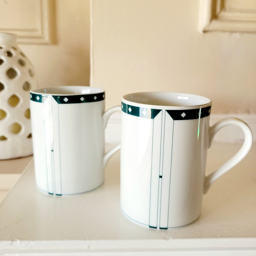Piece Of History!! Vintage Swid Powell Chicago Cityline Mugs